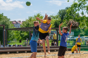 Turniej przygotowawczy Mistrzostw Małopolski w plażowej piłce ręcznej